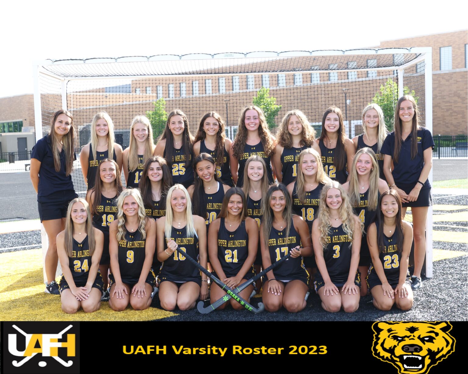 2023 Varsity Roster Upper Arlington Bears